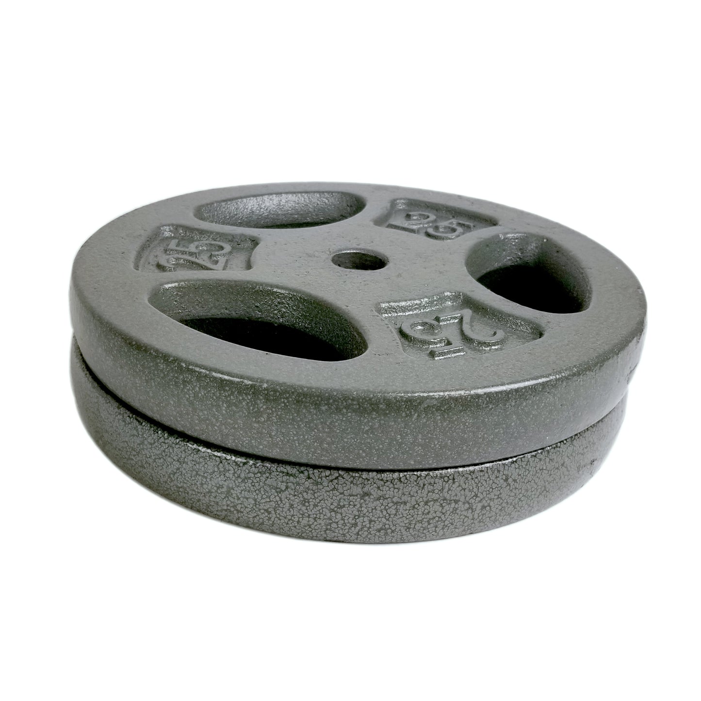 Barbell, 50 Lb Standard 1" Weight Plate Set, (25 Lb X 2)