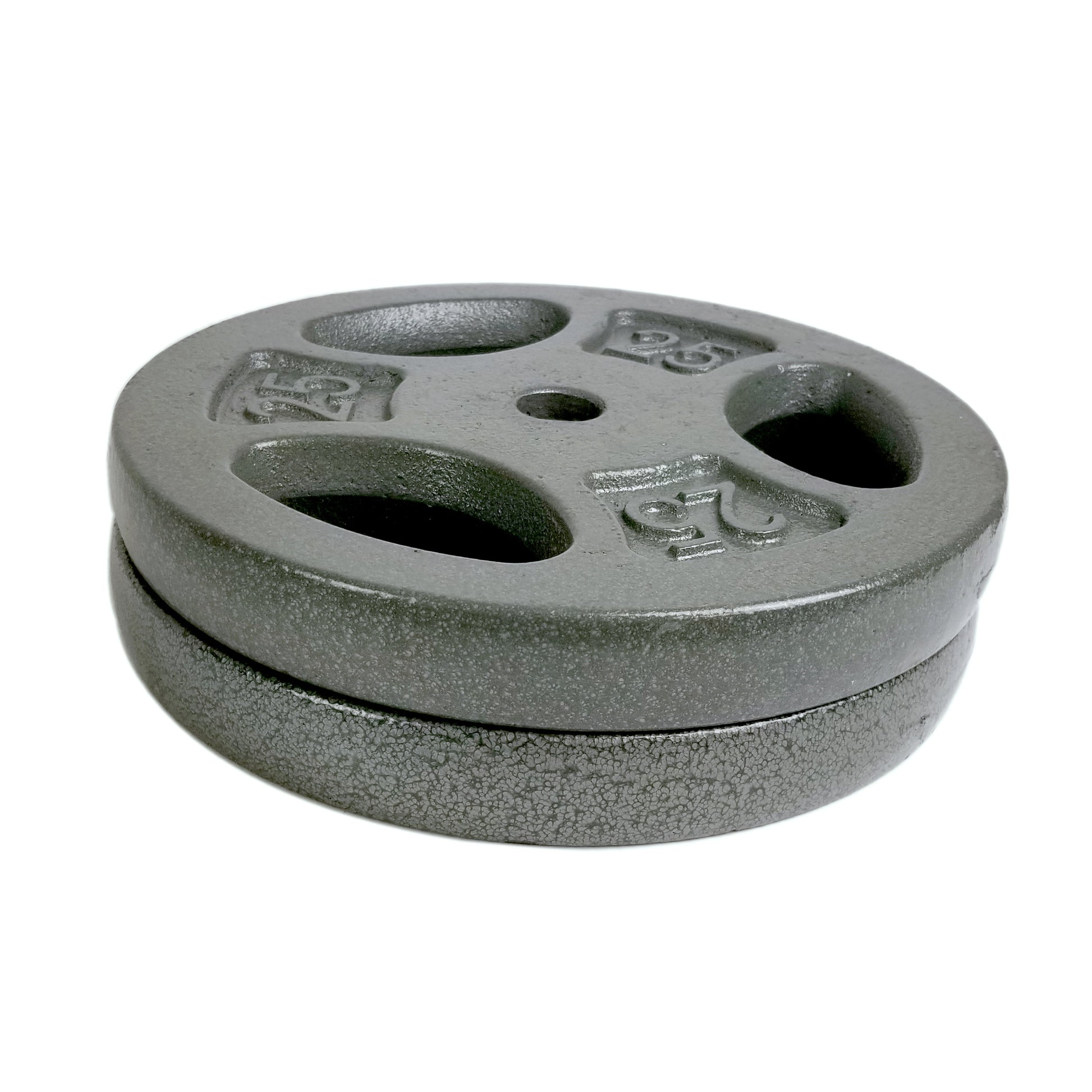 Barbell, 50 Lb Standard 1" Weight Plate Set, (25 Lb X 2)
